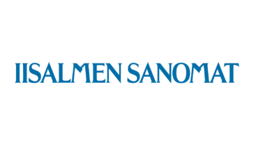 Iisalmen Sanomat logo.