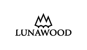 Lunawood Oy:n logo.