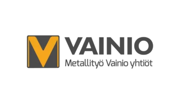 Metallityö Vainio Oy:n logo.